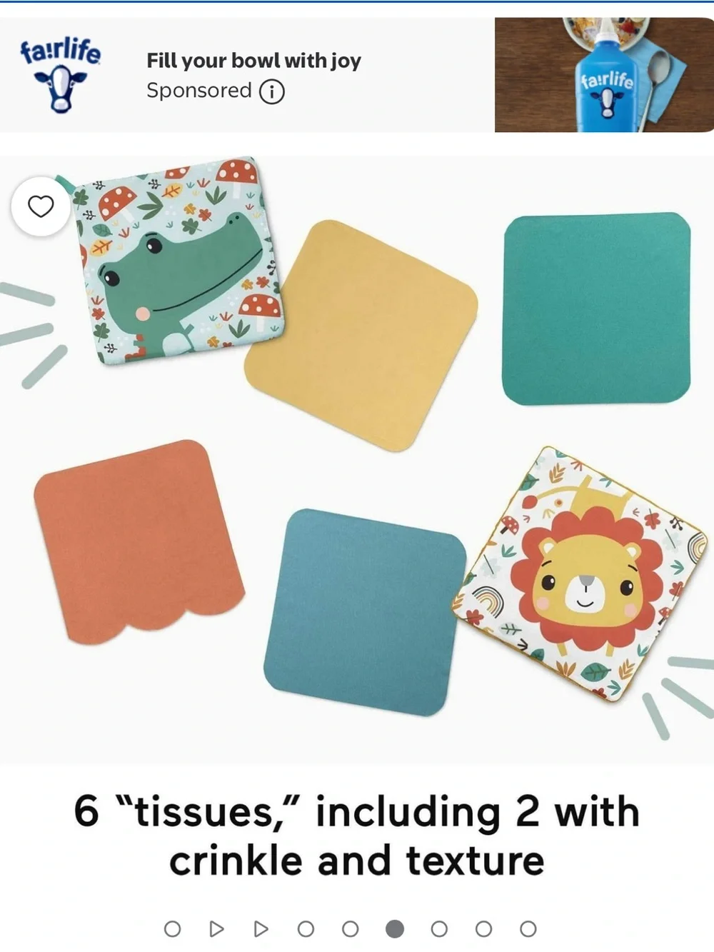 Fisher-Price Tissue Fun Activity Cube